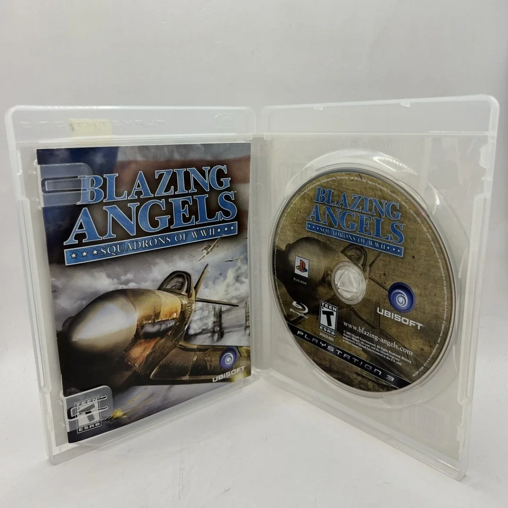 Blazing Angels: Squadrons of WWII (Sony PlayStation 3, 2006) TESTED AND WORKING